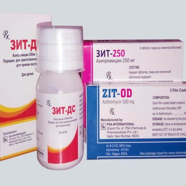 ZIT OD tabletkalari 500 mg N3