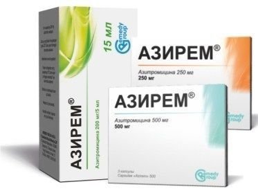 AZIREM suspenziyasi 15ml 200mg/5ml