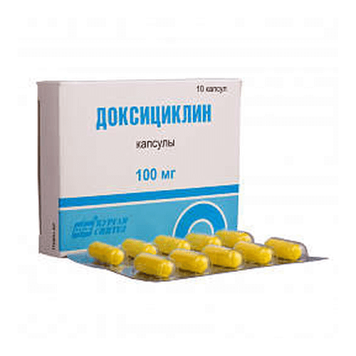 DOXYCYCLINE GT kapsulalari 100 mg N100