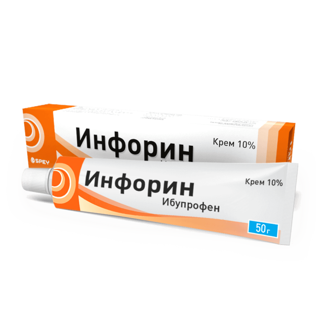 ИНФОРИН крем 50г 10%