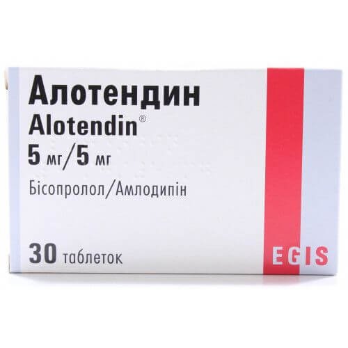 ALOTENDIN tabletkalari 5 mg/5 mg N30