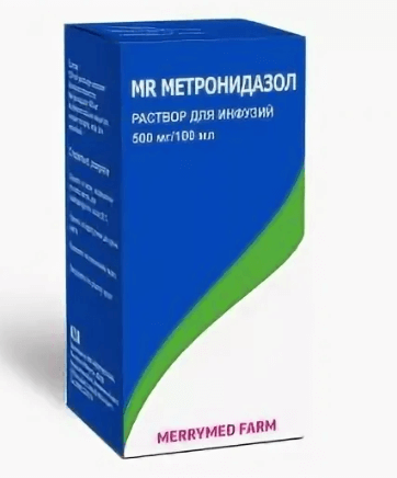 MR МЕТРОНИДАЗОЛ раствор для инфузий 500мг/100мл