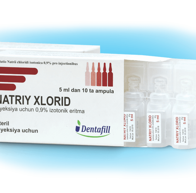 Natriy xlorid eritmasi 10ml 0,9% N10