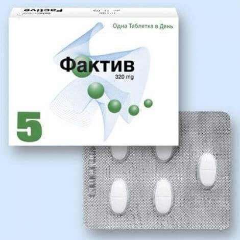 FACTIV tabletkalari 320 mg N5