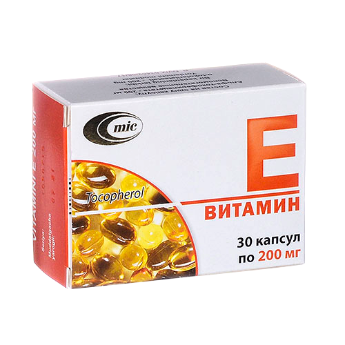 VITAMIN E kapsulalari 200 mg N30