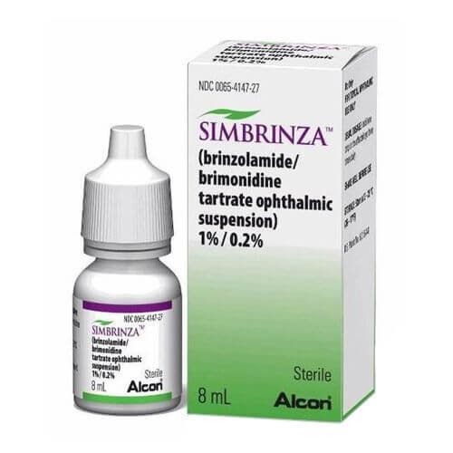 SIMBRINZA ko&#39;z tomchilari 5ml 10 mg/ml+2 mg/ml N1