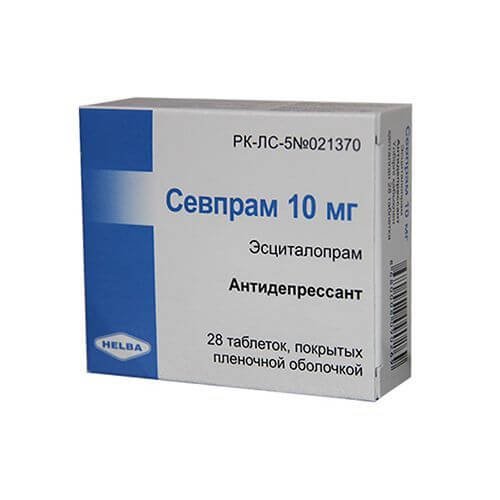 SEVPRAM tabletkalari 10 mg N28