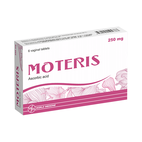 MOTERIS tabletkalari 250 mg N6