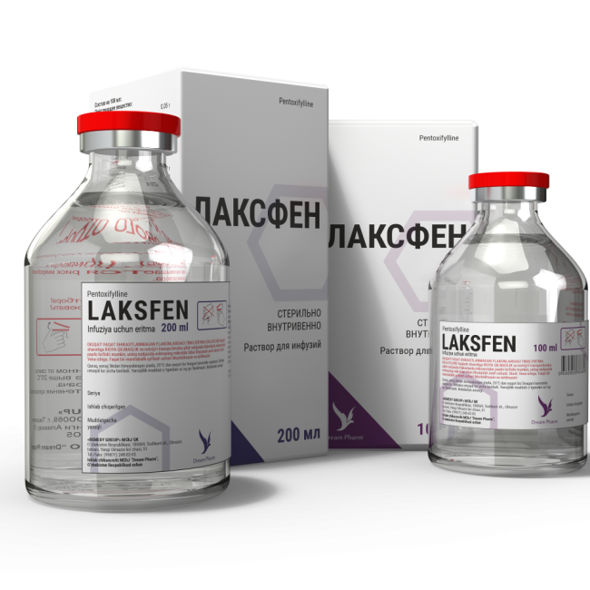 ЛАКСФЕН раствор для инфузий 200мл 0,05%