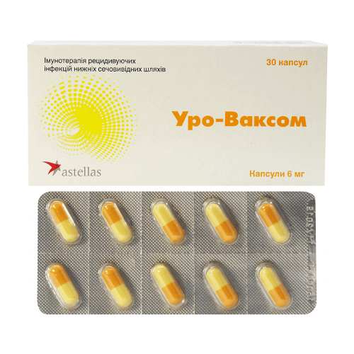 URO VAXOM kapsulalari 6 mg N30