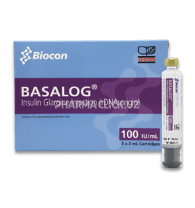 BASALOG in&#39;ektsiya uchun eritma 3ml 100IU/ml N5