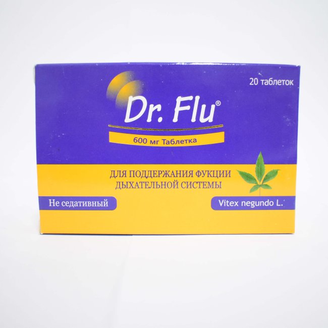 D.R. FLU tabletkalari 600 mg N20