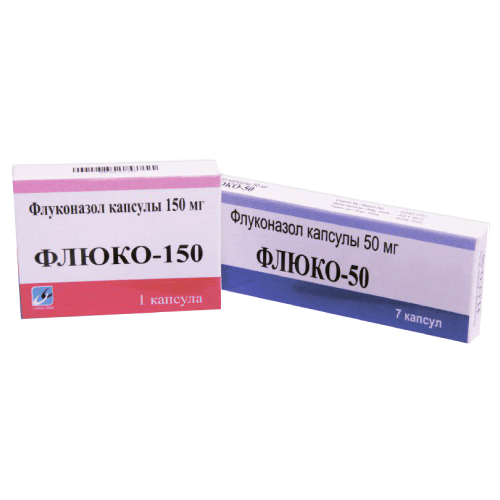 FLUCO kapsulalari 50 mg N7