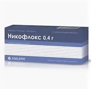 NICOFLOX tabletkalari 400 mg N10