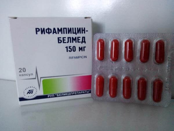 RIFAMPICIN BELMED kapsulalari 150 mg N20