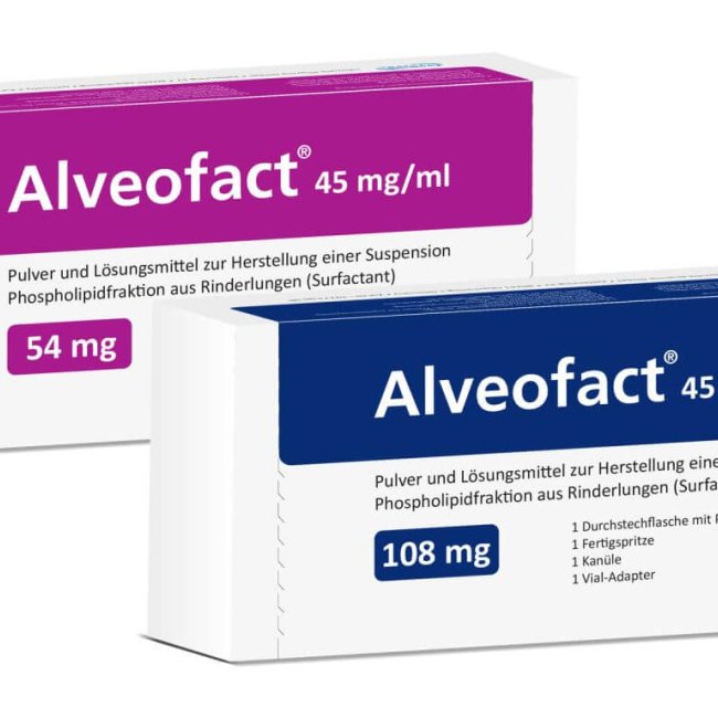 ALVEOFACT liyofilizat 2,4 ml 45 mg/ml 108 mg