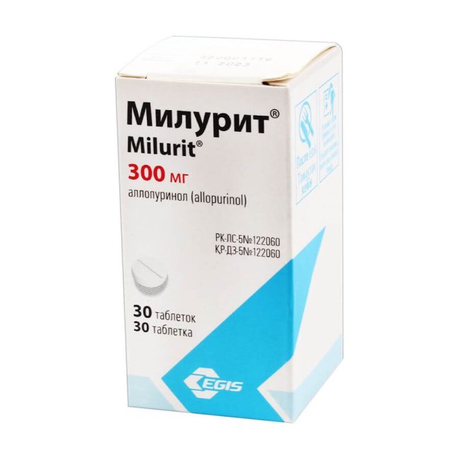 MILURIT tabletkalari 300 mg N30