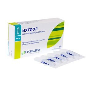 ICHTHYOL shamlari 200 mg N10