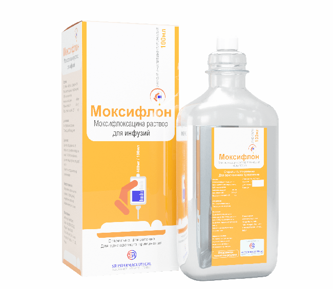 MOXIFLON in&#39;ektsiya eritmasi 100ml 400mg/100ml