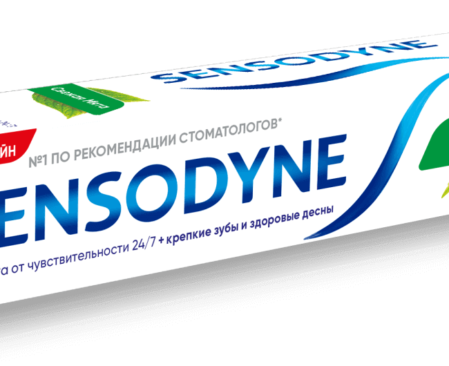 SENSODYNE С ФТОРОМ зубная паста 50г N1