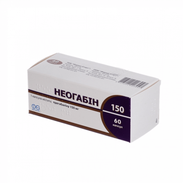 NEOGABIN kapsulalari 150 mg N60