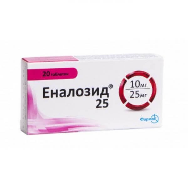 ENALOSIDEMONO tabletkalari 10 mg N20