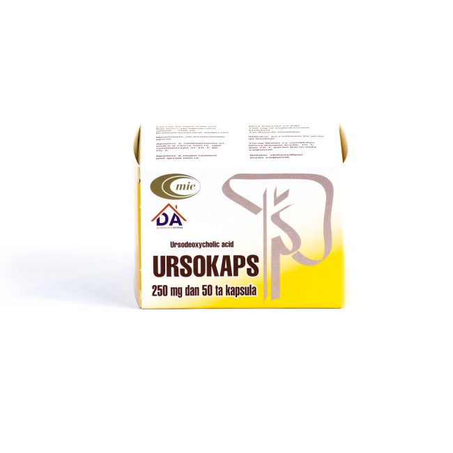 URSOCAPS kapsulalari 250 mg N50