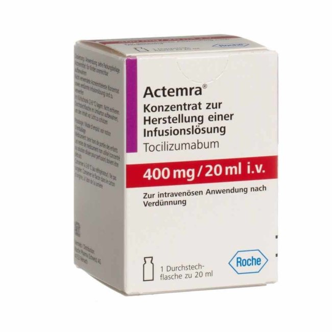AKTEMRA konsentrati 400 mg 20 mg/ml