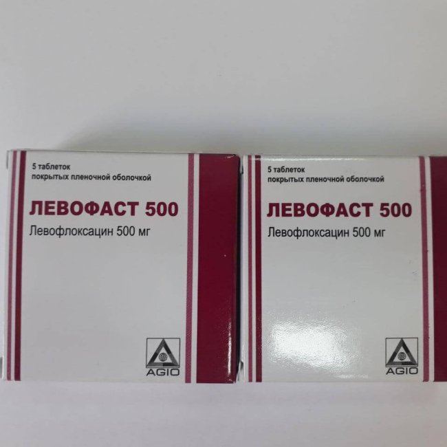 LEVOFAST 500 tabletka 500 mg N5