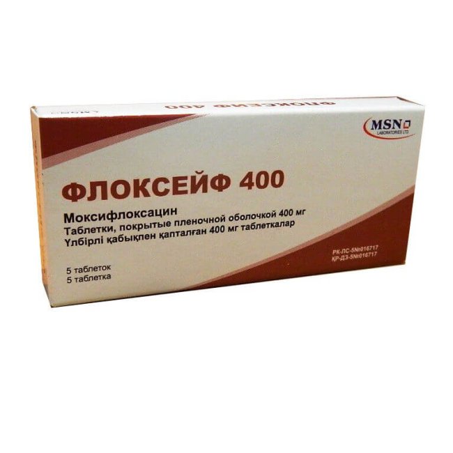 FLOXAFE 400 tabletkalari 400 mg N15
