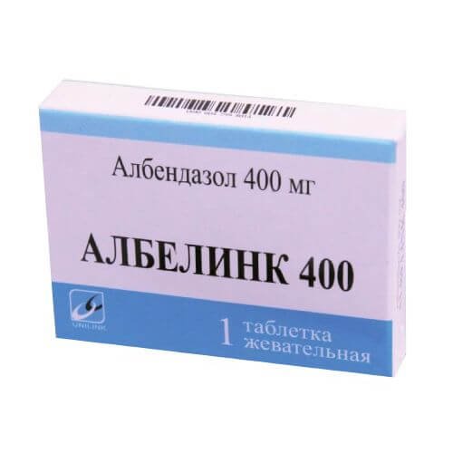 ALBELINK 400 tabletka 400 mg N10