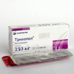 ТРИХОПОЛ 0,25 таблетки 0,25г N20
