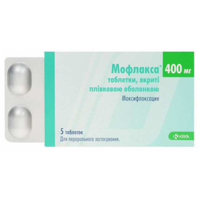 MOFLAX tabletkalari 400 mg N5