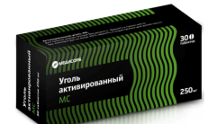 УГОЛЬ АКТИВИРОВАННЫЙ МС таблетки 250мг N10 фото
