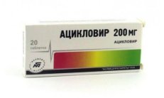 ACICLOVIR BELMED tabletkalari 200 mg N20 rasm