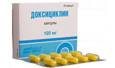 DOXYCYCLINE GT kapsulalari 100 mg N100 rasm