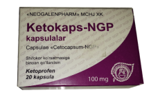 KETOCAPS NGP kapsulalari 50 mg N30 rasm
