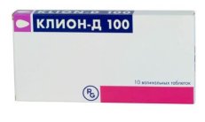КЛИОН Д 100 таблетки N10 фото