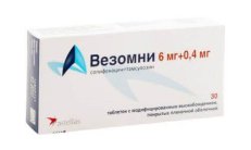 VESOMNI planshetlari 6 mg/0,4 mg N10 rasm