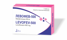 ЛЕВОФЕВ 500 таблетки 500мг N5 фото