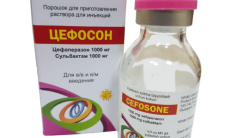 CEFOSON kukuni 1000 mg+1000 mg rasm
