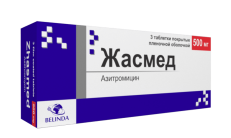 JASMED tabletkalari 500 mg N3 rasm