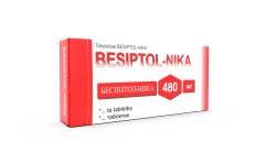 BESIPTOL NIKA tabletkalari 480 mg N10 rasm