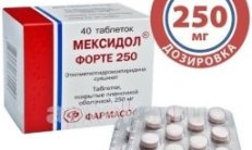 МЕКСИДОЛ ФОРТЕ 250 таблетки 250 мг N40 фото