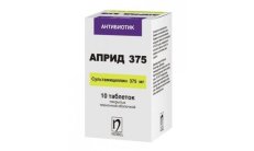 APRID planshetlari 375 mg N20 rasm