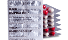 AMPIOX RNP kapsulalari 250 mg N100 rasm