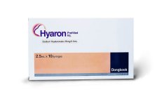 HYARON PREFILLED INJECTION раствор для инъекций 2,5мл 25мг/2,5мл N10 фото