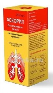 АСКОРИЛ ЭКСПЕКТОРАНТ сироп 200мл » Полная информация о препаратах и ...