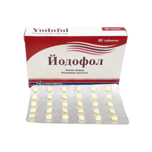 ЙОДОФОЛ таблетки 200мкг/400мкг N90